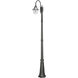 Orion 1 Light 94.63 inch Black Post Light, Solar